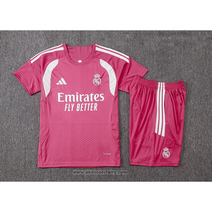 Tracksuit Real Madrid Short Sleeve 2026-2027 Pink - Shorts